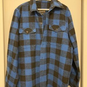 Dakota Blue and Black Plaid Shirt